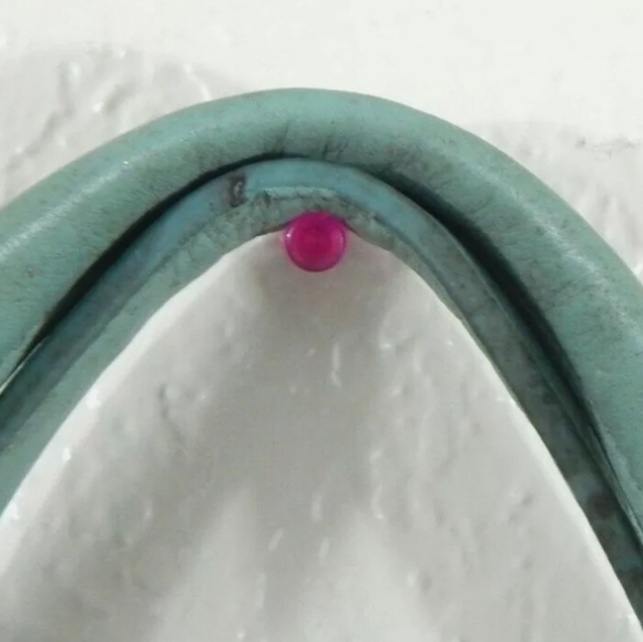 Fossil Erin Crossbody Leather Purse Blue - Picture 8 of 11